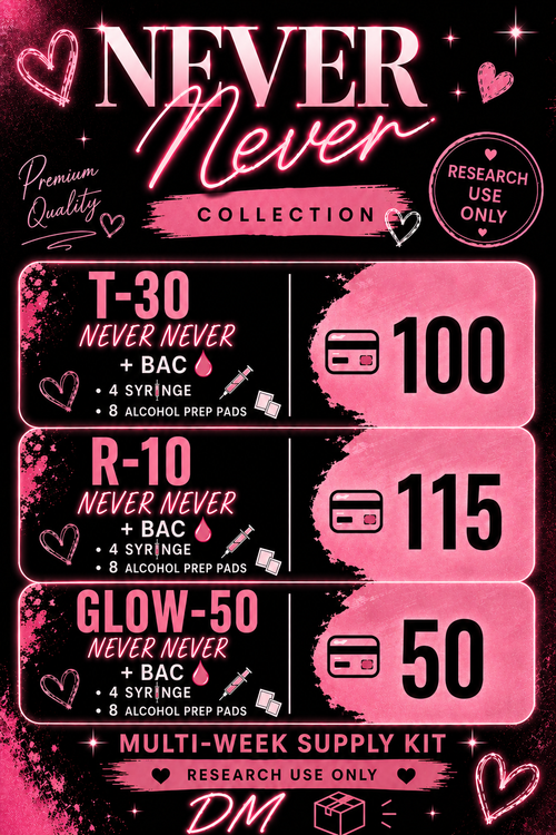 GLOW-50 NEVER NEVER COLLECTION
