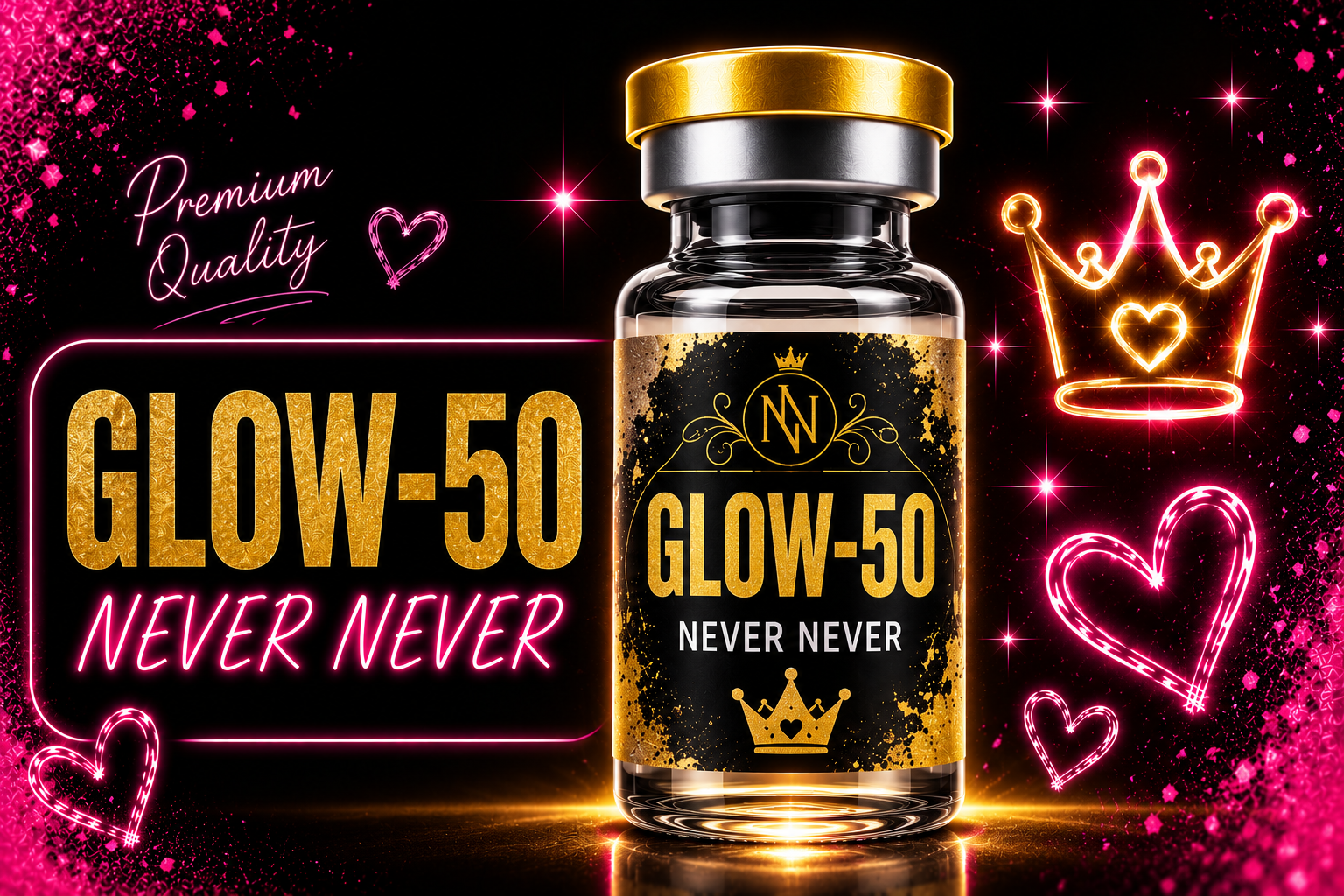 GLOW-50 NEVER NEVER COLLECTION